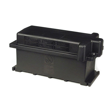 Battery Box,6v Dual,gc2,4d,black (1 Unit