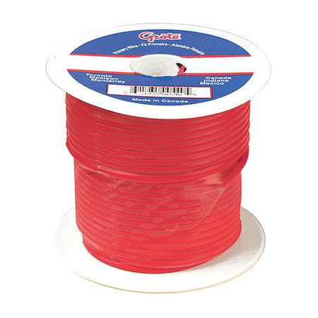 Sxl Wire,14 Gauge,red,100 Ft. Spool (1 U