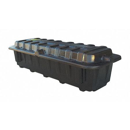 Battery Box,8d Dual,end-end,black (1 Uni