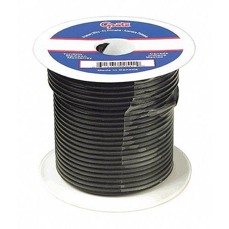 Primary Wire,12 Gauge,black,100 Ft.spool