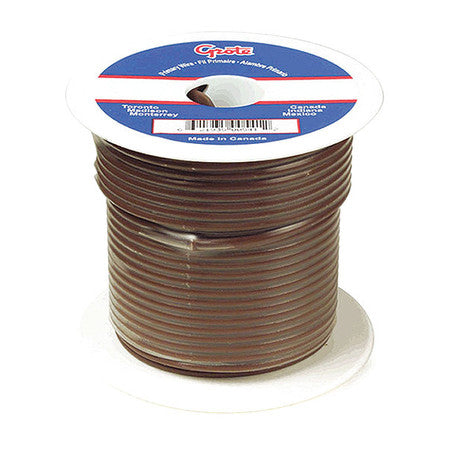 Primary Wire,14 Gauge,brown,100 Ft. Roll