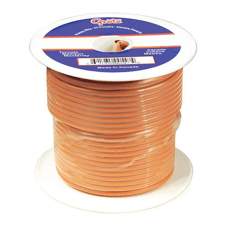 Primary Wire,14 Gauge,orange,100ft.spool