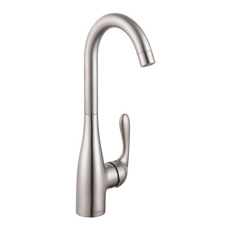 Allegro E Bar Faucet Steel Optik (1 Unit