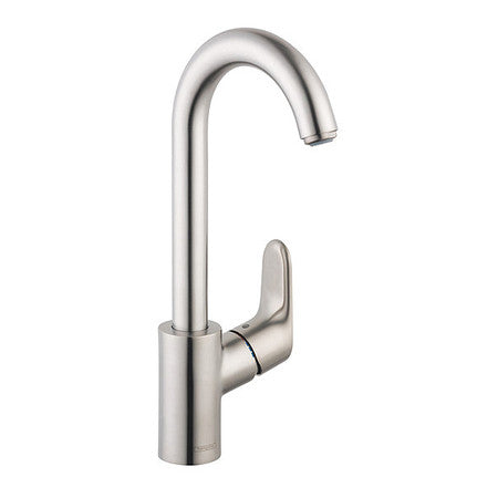 Focus Bar Faucet Steel Optik (1 Units In