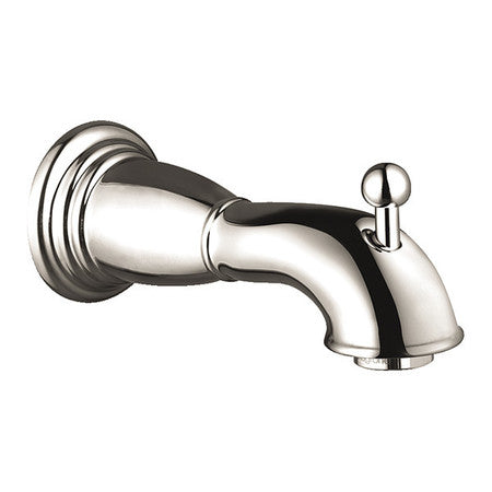 C Tub Spout,diverter,polished Nickel (1