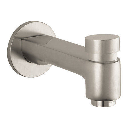 S Tub Spout,diverter,brushed Nickel (1 U