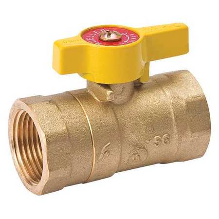 Gas Cock Ball Valve,3/4" (20 Units In Ea