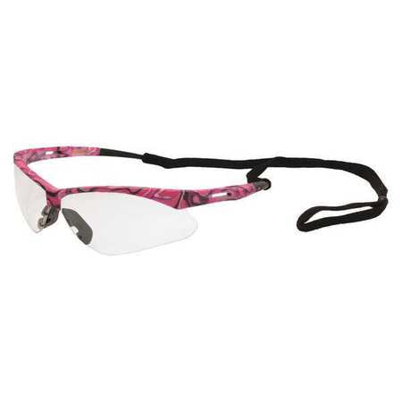 Safety Glasses,pink Camo Frame,clear (2