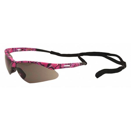 Safety Glasses,pink Camo Frame,gray (2 U