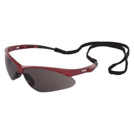 Safety Glasses,red Frame,gray (2 Units I