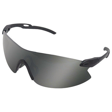 Safety Glasses,black Frame,silver Mirror