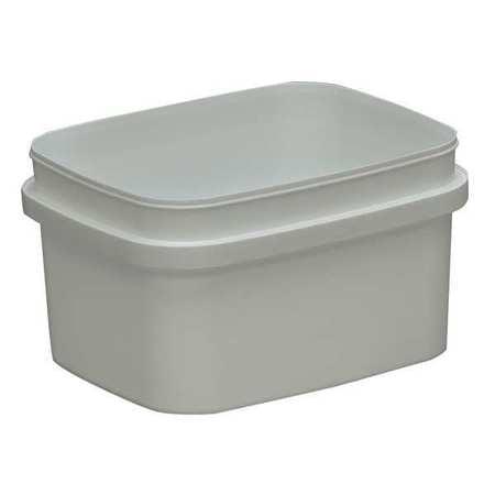 Plastic Container,1/2 Gal. (1 Units In E