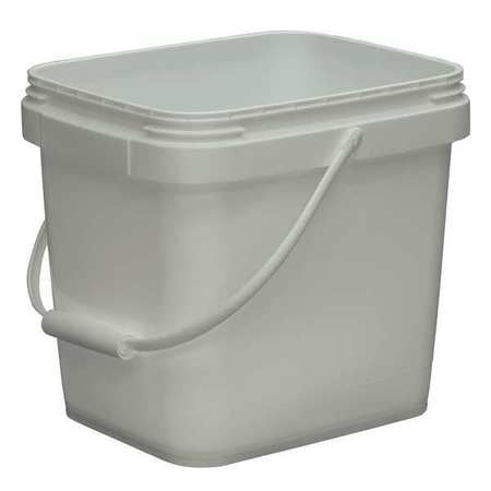 Plastic Container,3.5 Gal. (1 Units In E