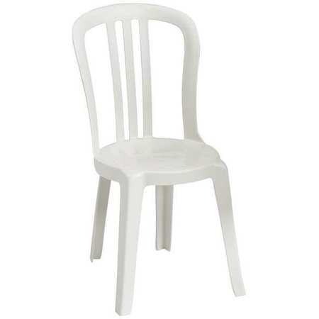 Bistro Sidechair,white (1 Units In Ea)