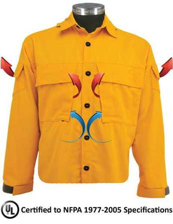 Cx Wildland Vent Brush,shirt,l (1 Units