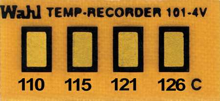 Non-rev Temp Indicator,kapton,pk10 (1 Un