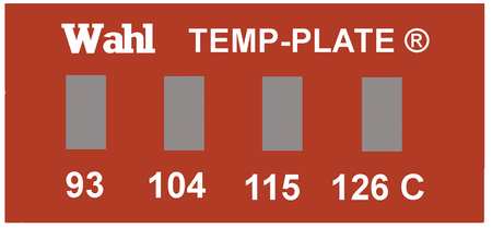 Non-rev Temp Indicator,mylar,pk10 (1 Uni