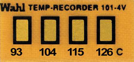 Non-rev Temp Indicator,kapton,pk10 (1 Un