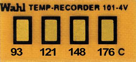 Non-rev Temp Indicator,kapton,pk10 (1 Un