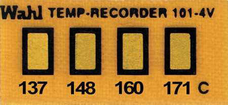 Non-rev Temp Indicator,kapton,pk10 (1 Un