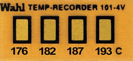 Non-rev Temp Indicator,kapton,pk10 (1 Un