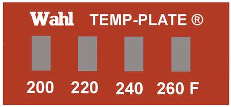 Non-rev Temp Indicator,mylar,pk10 (1 Uni