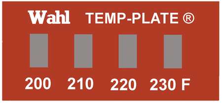 Non-rev Temp Indicator,mylar,pk10 (1 Uni