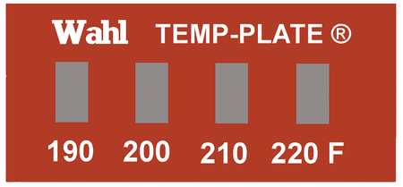 Non-rev Temp Indicator,mylar,pk10 (1 Uni