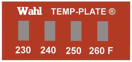 Non-rev Temp Indicator,mylar,pk10 (1 Uni