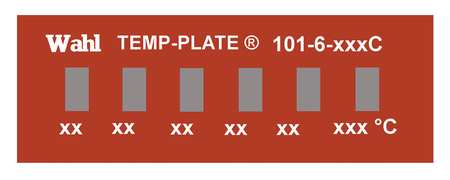 Non-rev Temp Indicator,mylar,pk10 (1 Uni