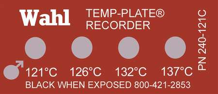 Non-rev Temp Indicator,mylar,pk10 (1 Uni