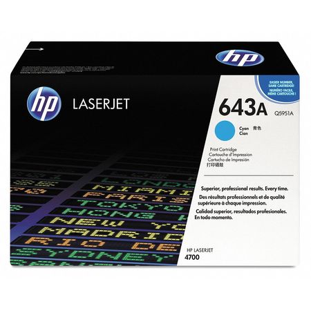 Toner,hp,color Lj4700,cyan (1 Units In E