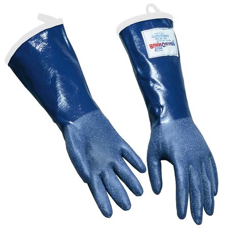 Steam Resistant Gloves,blue, M,rubber,pr