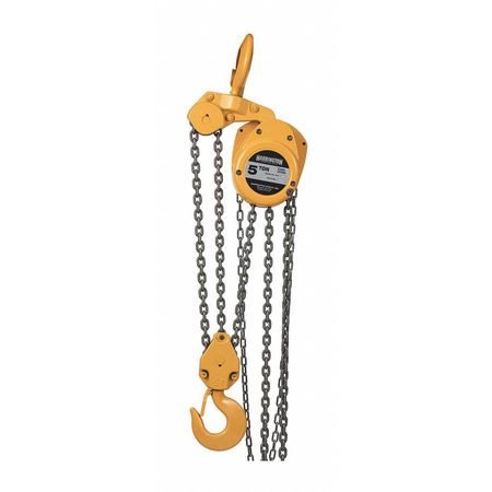 Manual Chain Hoist,10000 Lb.,lift 10 Ft.