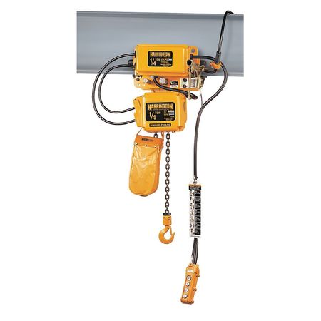 Electric Chain Hoist W/trolley,500 Lb. (