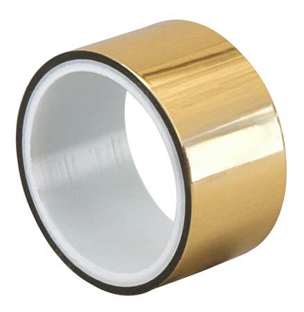 Metalized Film Tape,gold,1/2in X 5yd (1