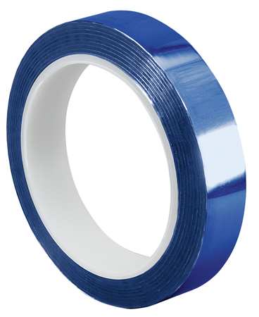 Metalized Film Tape,blue,3/4in X 72yd (1