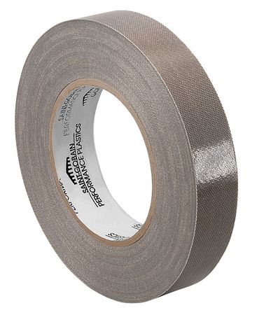 Ptfe Tape,1/2 In X 36 Yd,11.7 Mil,brown