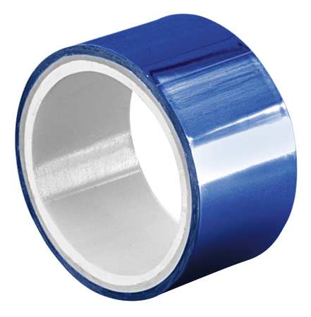 Metalized Film Tape,blue,3in X 5yd (1 Un