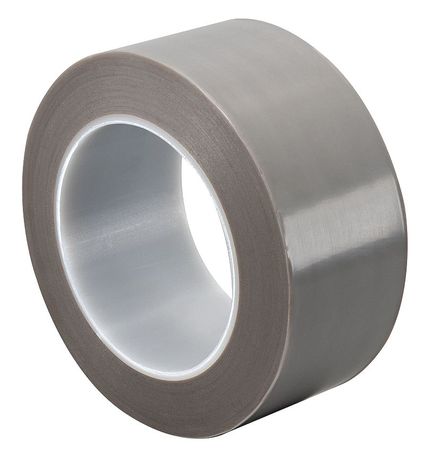 Film Tape,skived Ptfe,gray,1/2in X 36 Yd