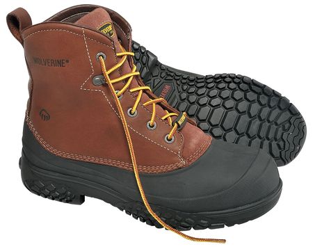 Work Boots,stl,mn,13ew,brn,pr (1 Units I