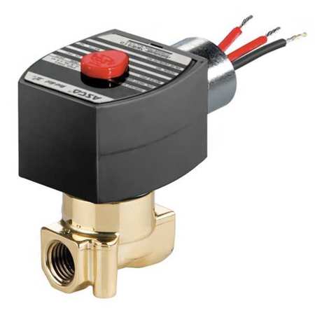 Solenoid Valve,brass,nc,air, Inert Gas (