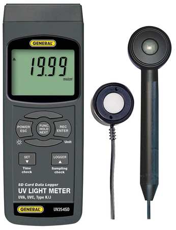 Uva & Uvc Meter W/datalogging Sd Card (1