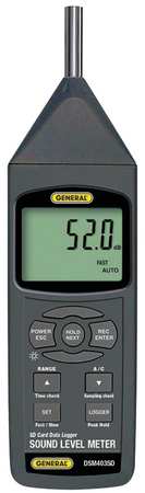 Sound Meter, Class 1 W/sd Card (1 Units