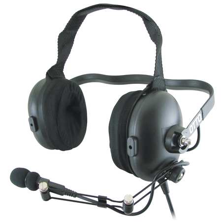 Headset,behind The Head,over Ear,black (