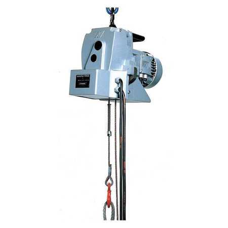 Electric Wire Rope Hoist,1100 Lb. (1 Uni