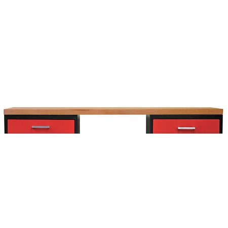 Workbench Top,wood,60x24 In.,straight (1