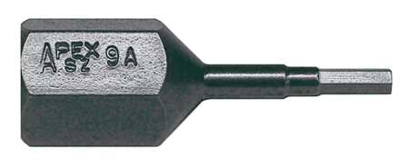 Torsion Bit,sae,7/16",hex,3/32",1-3/8" (