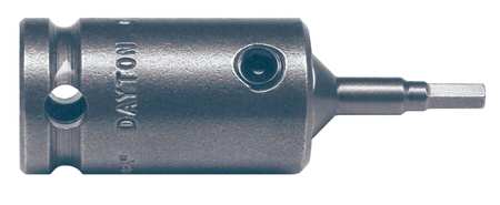 Socket Bit,3/8 In. Dr,1/8 In. Hex (1 Uni