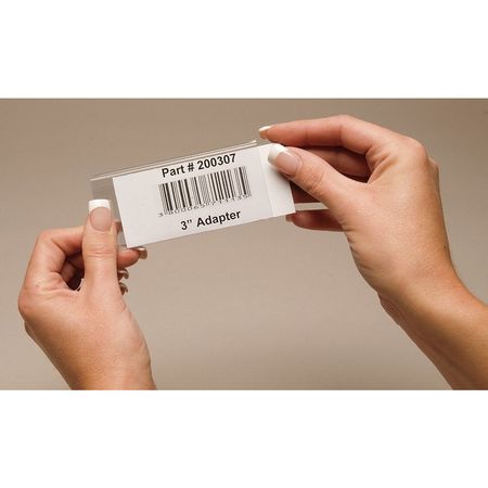 Tri Dex Label Holder, 1.25in.x 3in.,pk25